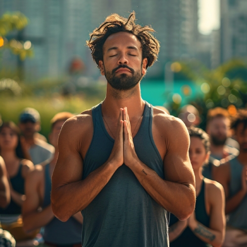 man-practicing-yoga